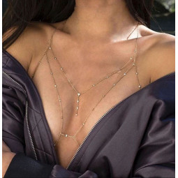 Бодічейн Gold ланцюжок на тіло-foto2