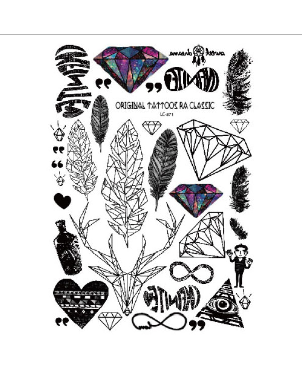 Flash tatoo Dreams - только стильные временные тату для модных образов