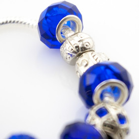 Браслет в стилі Pandora "Royal blue"-foto6