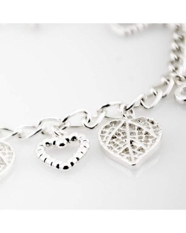 Браслет с подвесками Silver Love покажет миру вашу бесшабашность и нежность