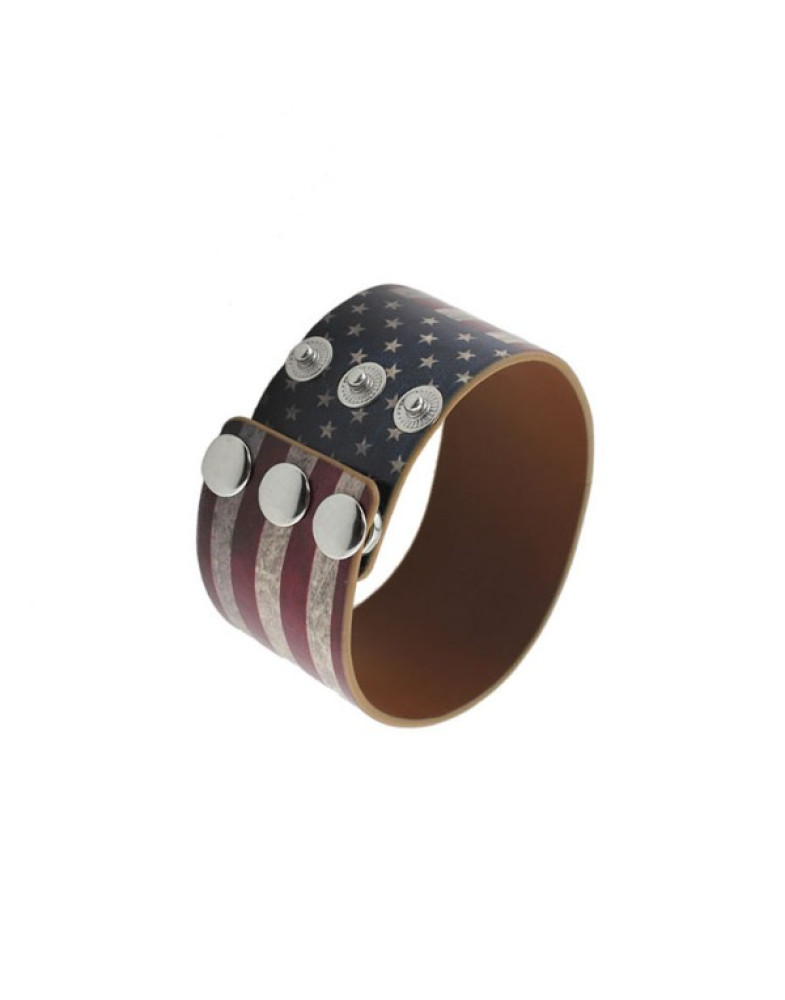 Кожаный браслет Американский USA dream-foto4