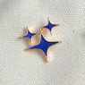 Брошь пин Blue Star