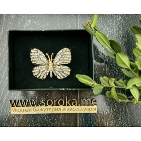 Брошь Красивая бабочка-foto2