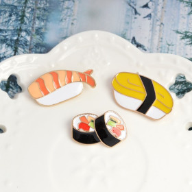 Набор пинов брошей Sushi, 3 шт-foto3