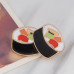 Набор пинов брошей Sushi, 3 шт
