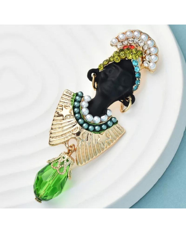 Брошка Африка Аfrica brooch