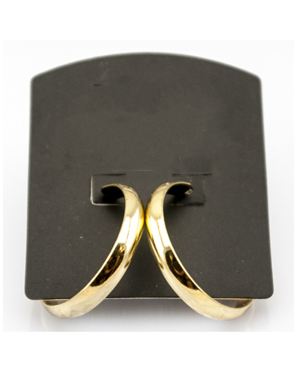 Серьги кольца "Gold". Магазин сорока