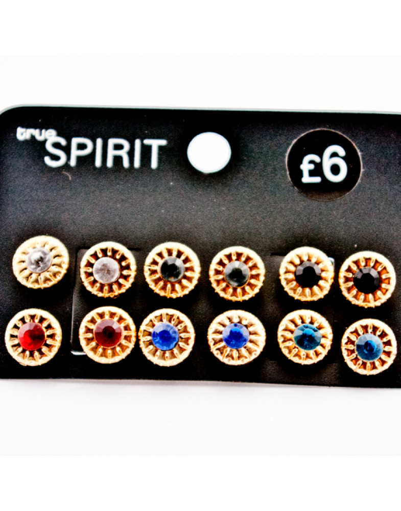 Набор сережек "Spirit", 6 пар-foto4