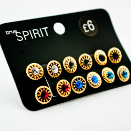 Набор сережек "Spirit", 6 пар-foto3