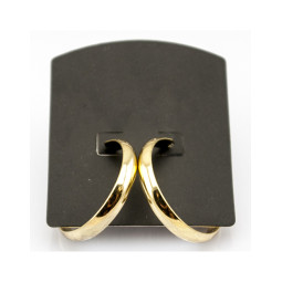 Серьги кольца "Gold"-foto2