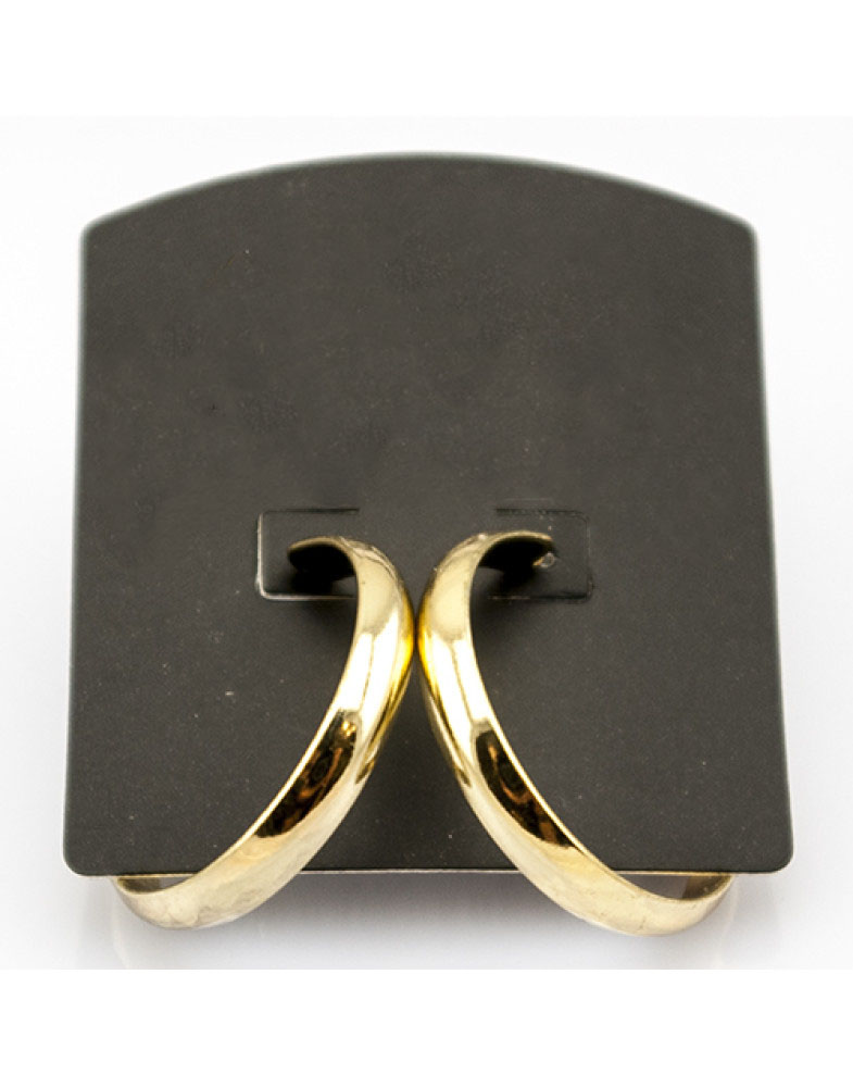 Серьги кольца "Gold"-foto2