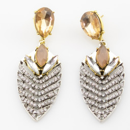 Серьги с камнями "Style report"-foto4