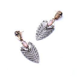 Серьги с камнями "Style report"-foto6