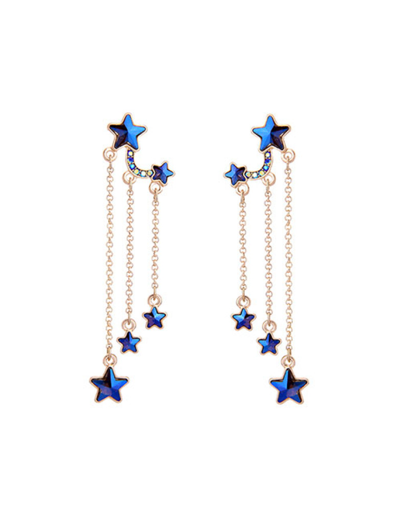 Серьги длинные  Star Sky-foto5