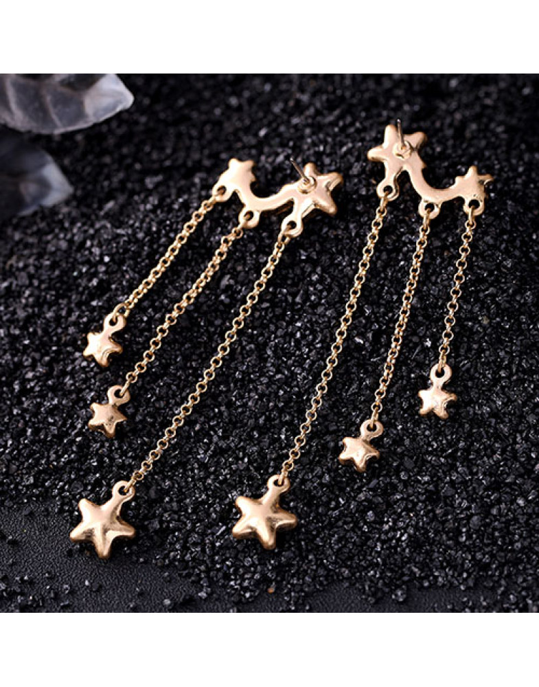 Серьги длинные  Star Sky-foto2