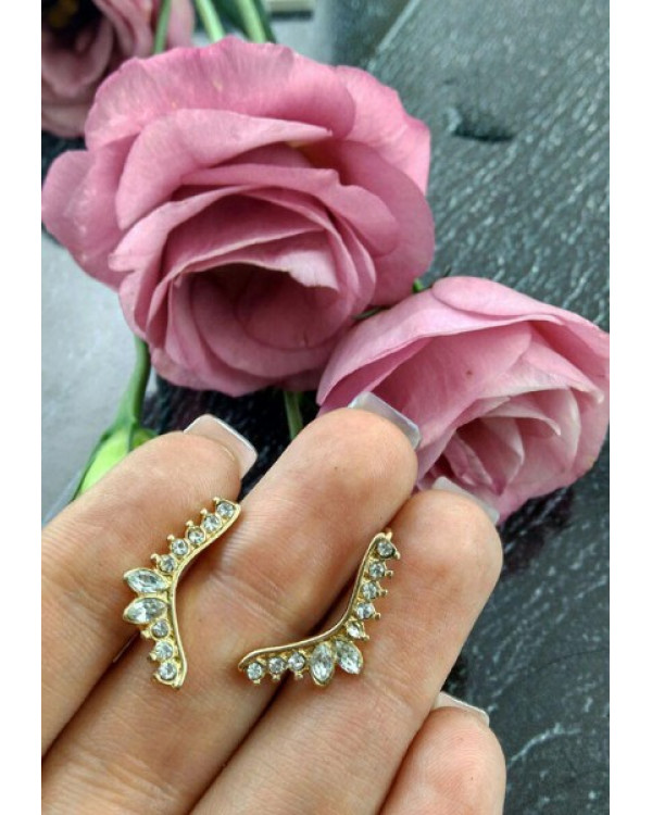 Серьги пины Cristal