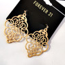 Серьги Matte Gold