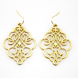 Серьги Matte Gold-foto4