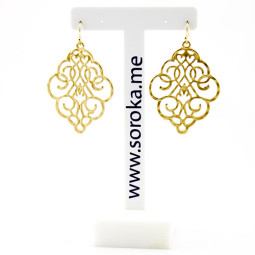 Серьги Matte Gold-foto5