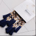 Серьги кисти Navy Blue