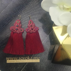 Серьги кисти Qeen-foto3