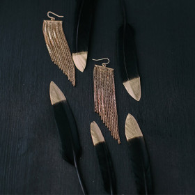 Серьги кисти Chain-foto6