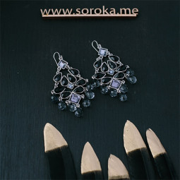 Серьги "Капли тумана"-2