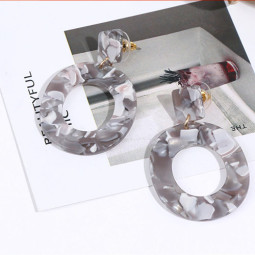 Серьги модные Trandly Gray