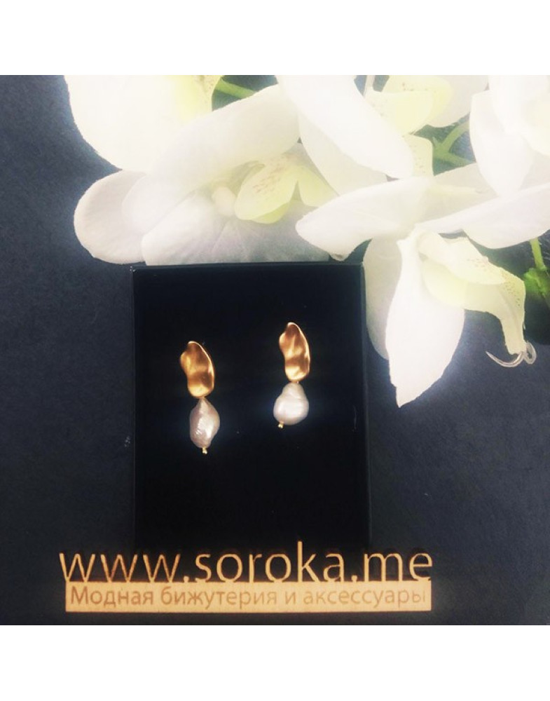 Серьги жемчужные Fashion form-foto5