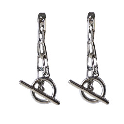 Сережки ланцюги Silver O