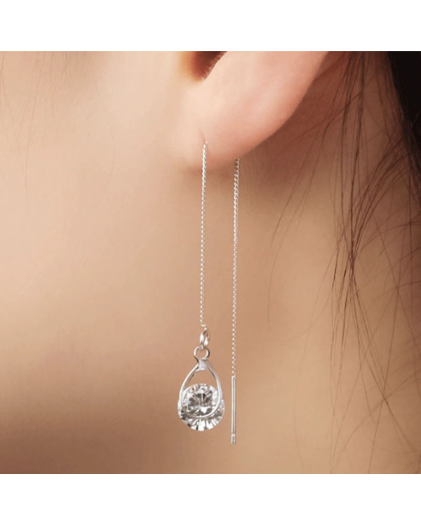 Серьги протяжки Elegance