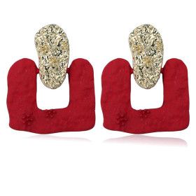 Стильные серьги с трендовым soft touch покрытием-foto5