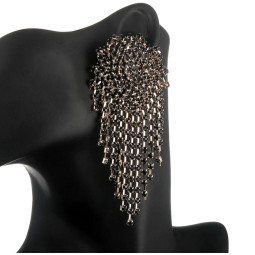 Серьги Black 