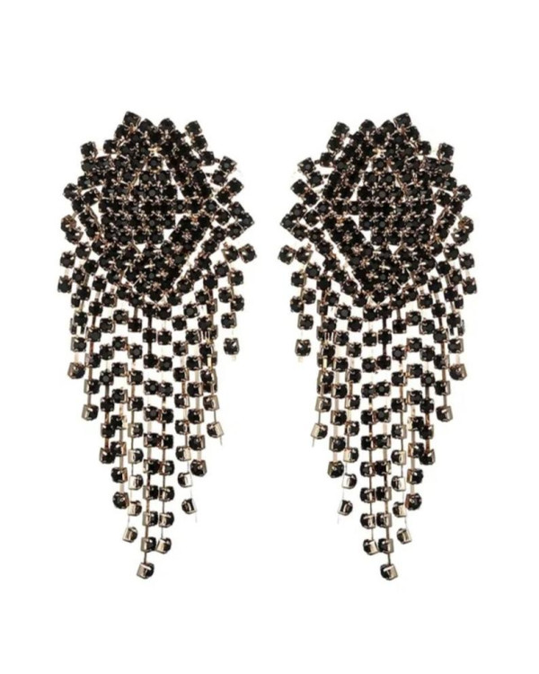 Серьги Black 