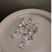 Ice earring серьги льдинки длинные