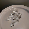 Ice earring серьги льдинки длинные
