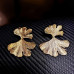 Сережки ginkgo biloba листя гінкго тренд