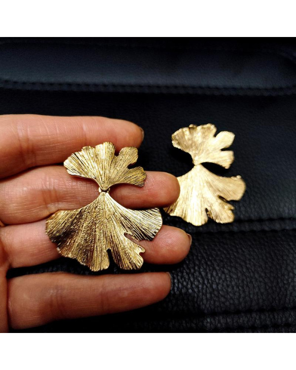 Сережки ginkgo biloba листя гінкго тренд