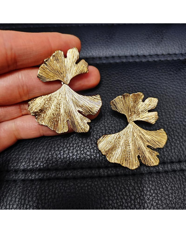 Сережки ginkgo biloba листя гінкго тренд