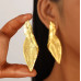 gold leaf серьги уценка