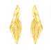 gold leaf серьги уценка