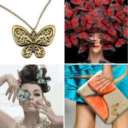 Кулон на цепочке "Butterfly"-foto5