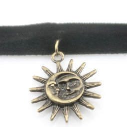Бархотка чокер  "Sun and Moon"-foto3