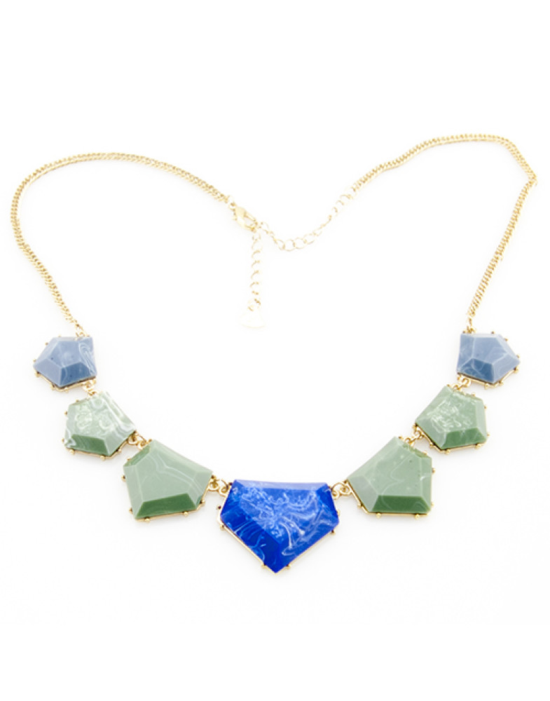 Колье "Mineral color"-foto4
