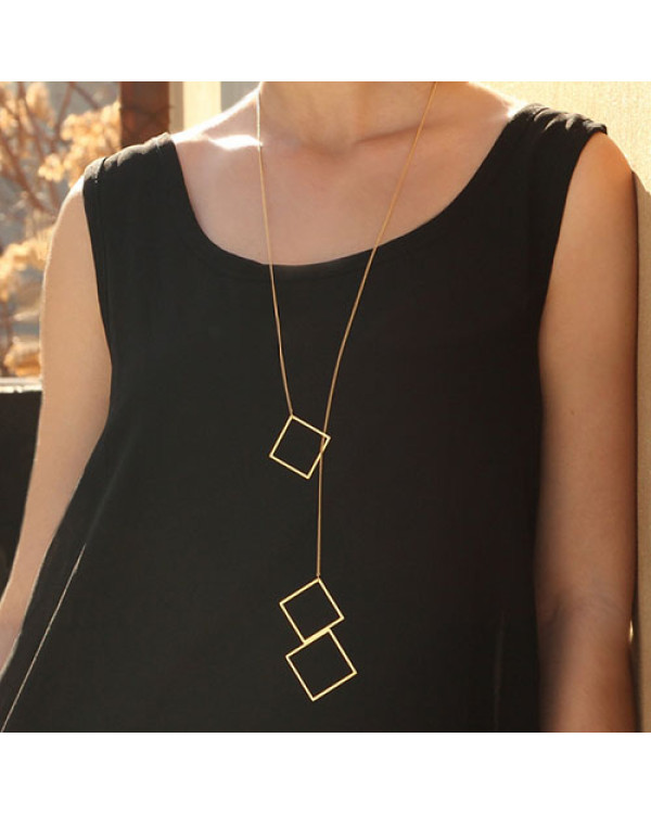 Колье лариат "Minimal trend"