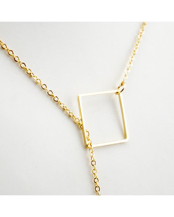 Колье лариат "Minimal trend"