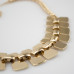 Колье из цепей "Gold symbol", Уценка