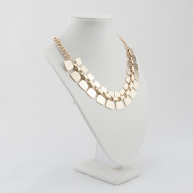Колье из цепей "Gold symbol", Уценка-foto6