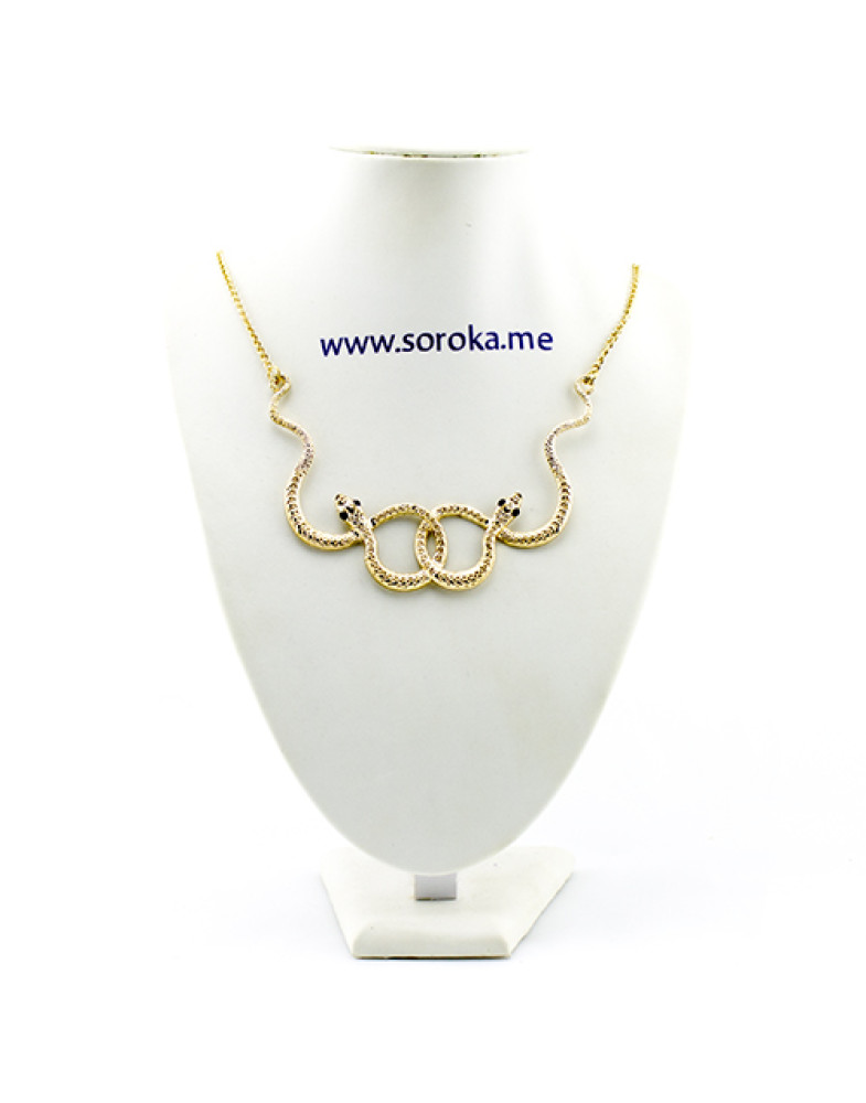Колье Змеи, gold-foto3