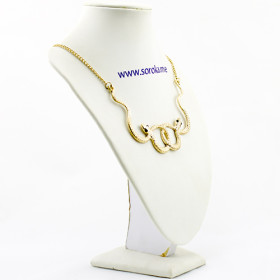Колье Змеи, gold-foto4